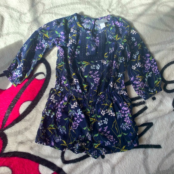 The Children's Place Other - Long Sleeve Children’s Place Floral Romper